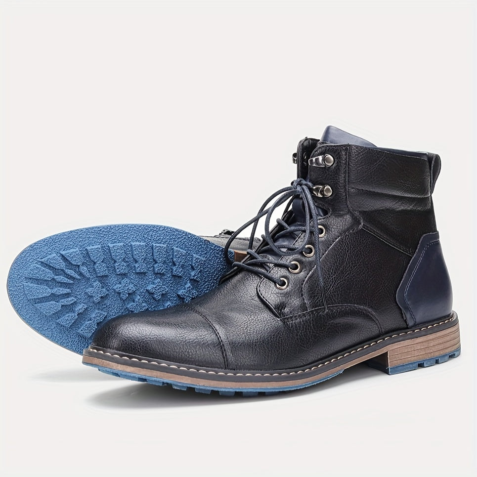 Classic brogue ankle boots for men | Maxwell
