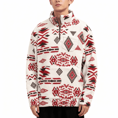 Mesa Fleece Snap Pullover Men| Ardent