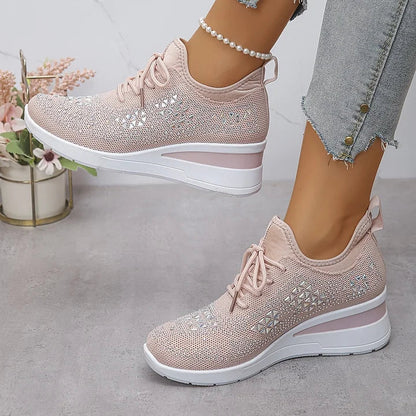 Supportive Breathable Lace-Up Sneakers for Women | Bonnie