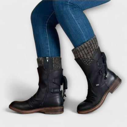 Comfortable orthopaedic everyday ankle boots for women | Tracy -1