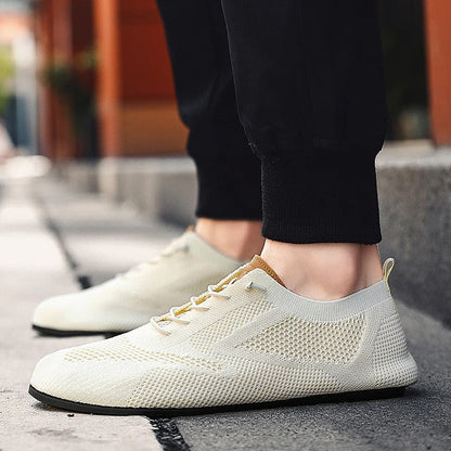 Mesh knit slip-on stretch everyday trainers for men | Airknit -17