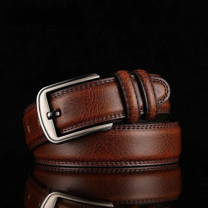 Classic cowhide leather everyday belt for men | Heritage -7