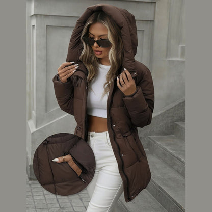 Oversized hooded winter parka for women | Aurora