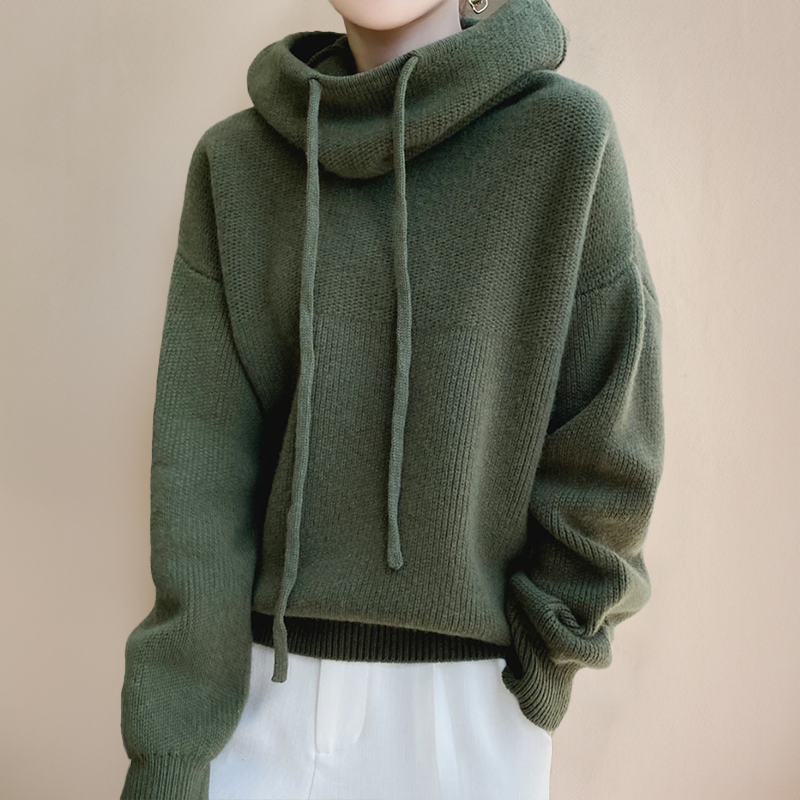 Turtleneck knit sweater for women | Ysella