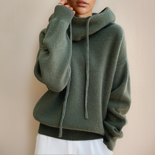 Turtleneck knit sweater for women | Ysella