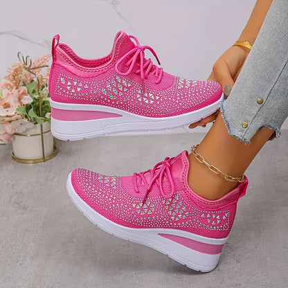 Supportive Breathable Lace-Up Sneakers for Women | Bonnie