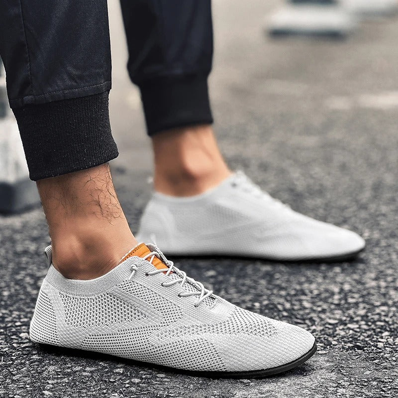 Mesh knit slip-on stretch everyday trainers for men | Airknit -15