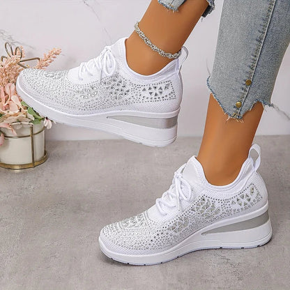 Supportive Breathable Lace-Up Sneakers for Women | Bonnie