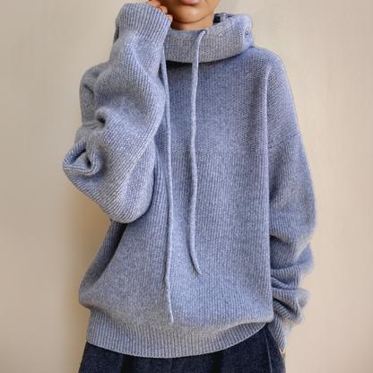 Turtleneck knit sweater for women | Ysella