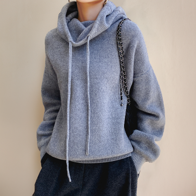 Turtleneck knit sweater for women | Ysella