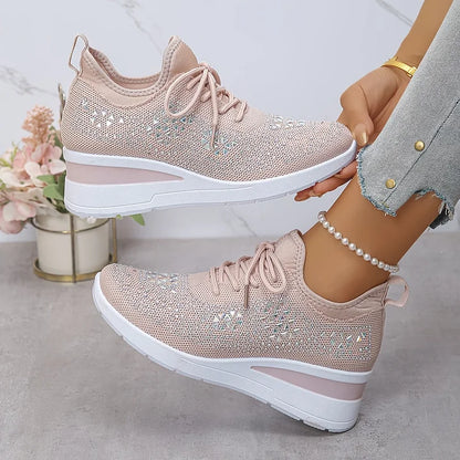 Supportive Breathable Lace-Up Sneakers for Women | Bonnie