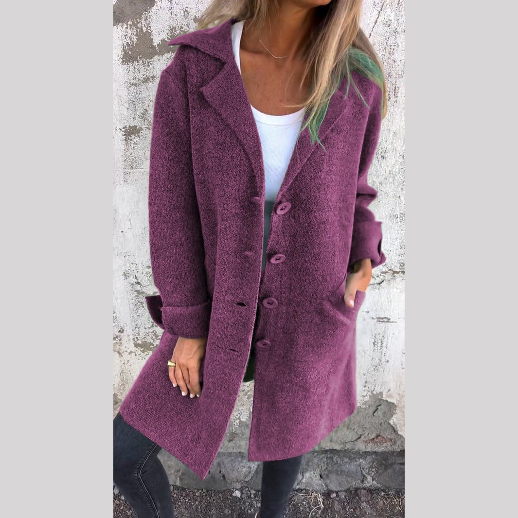 Casual long coat for women | Baylea