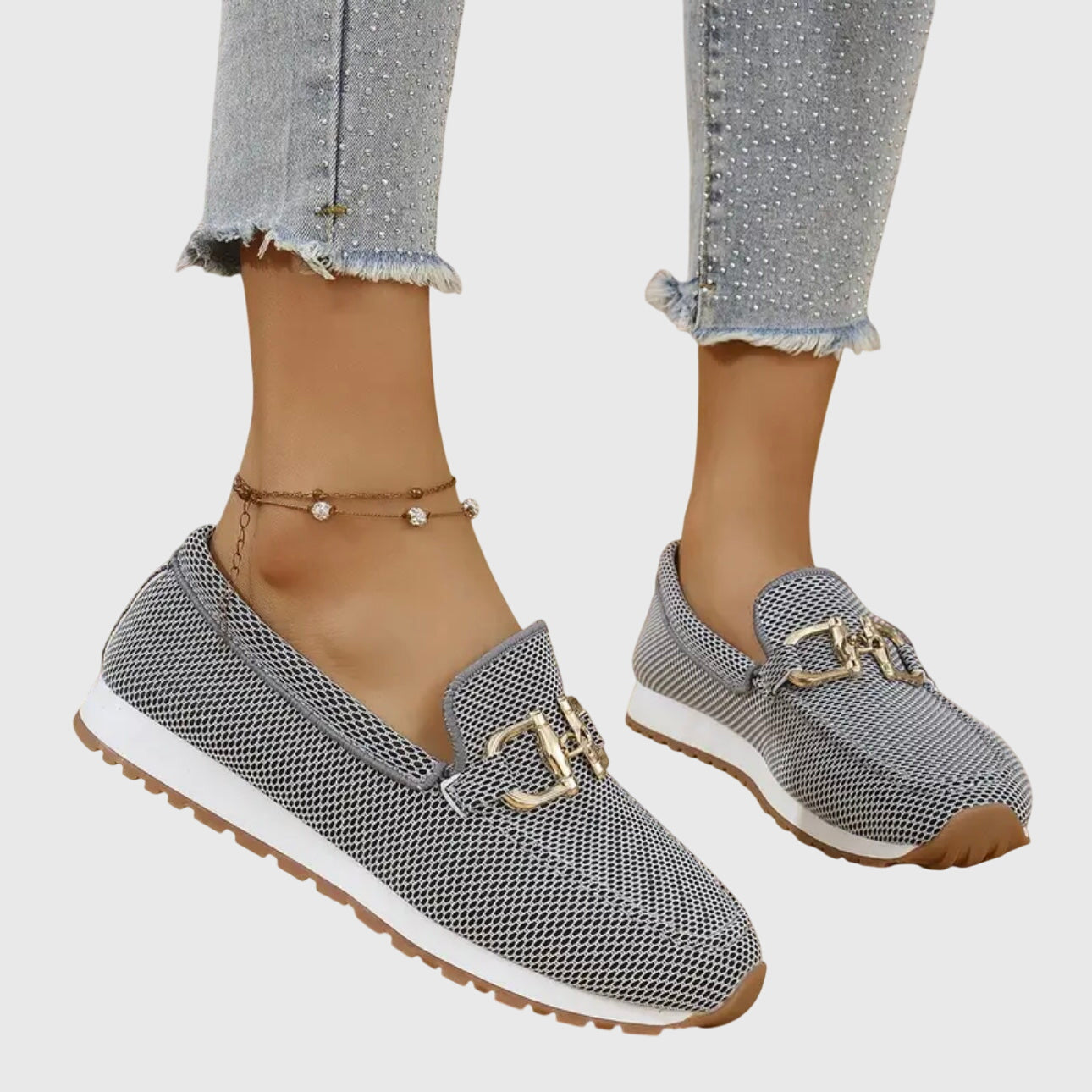 Orthopaedic comfort loafer trainers for women | Selene -4
