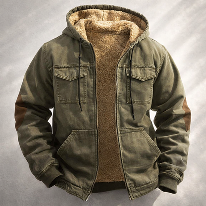 Outland Fleece Lined Hooded Jacket Men| Bravik