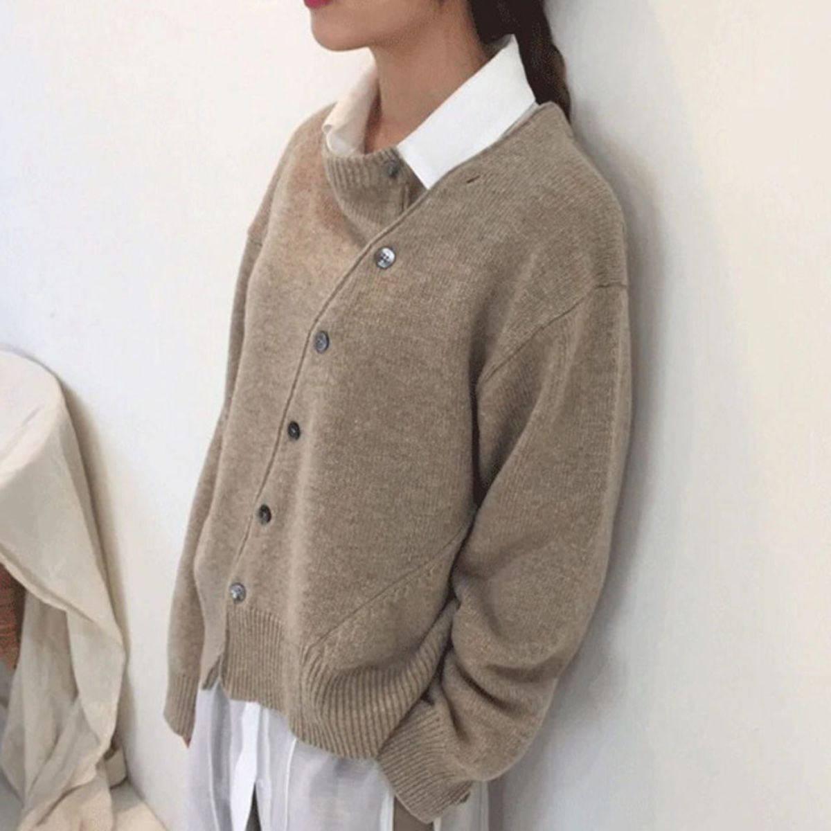 Soft knit autumn sweater with refined silhouette Cozy for Women | Lucille Élan