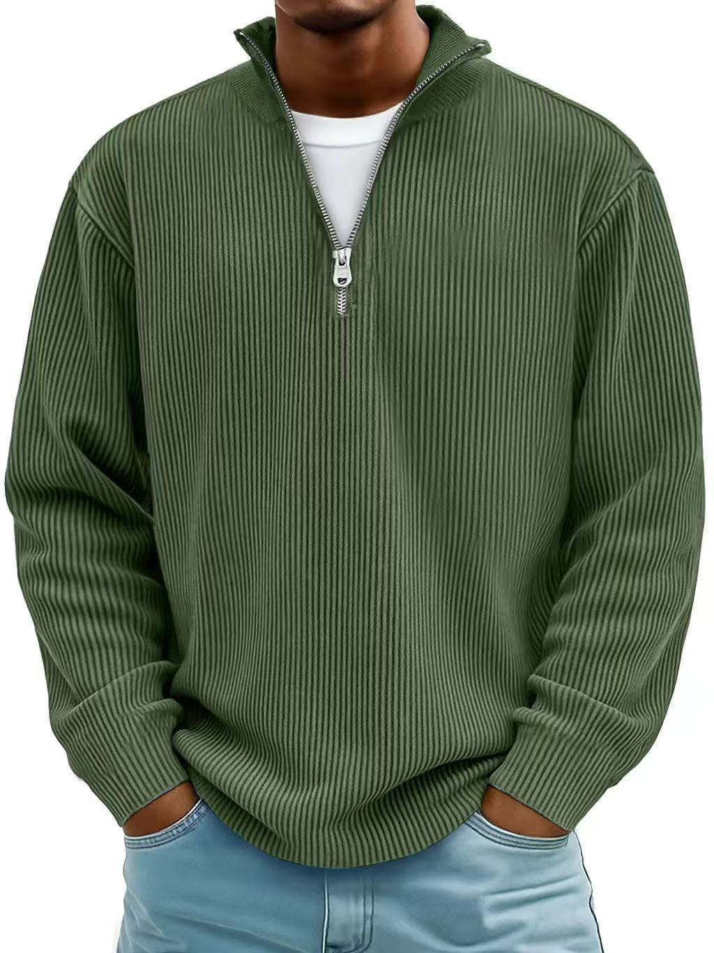 Half-zip casual sweater for men | Calix