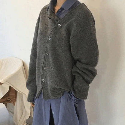 Soft knit autumn sweater with refined silhouette Cozy for Women | Lucille Élan