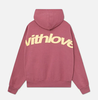 Modern relaxed everyday hooded pullover for women | Elara -13