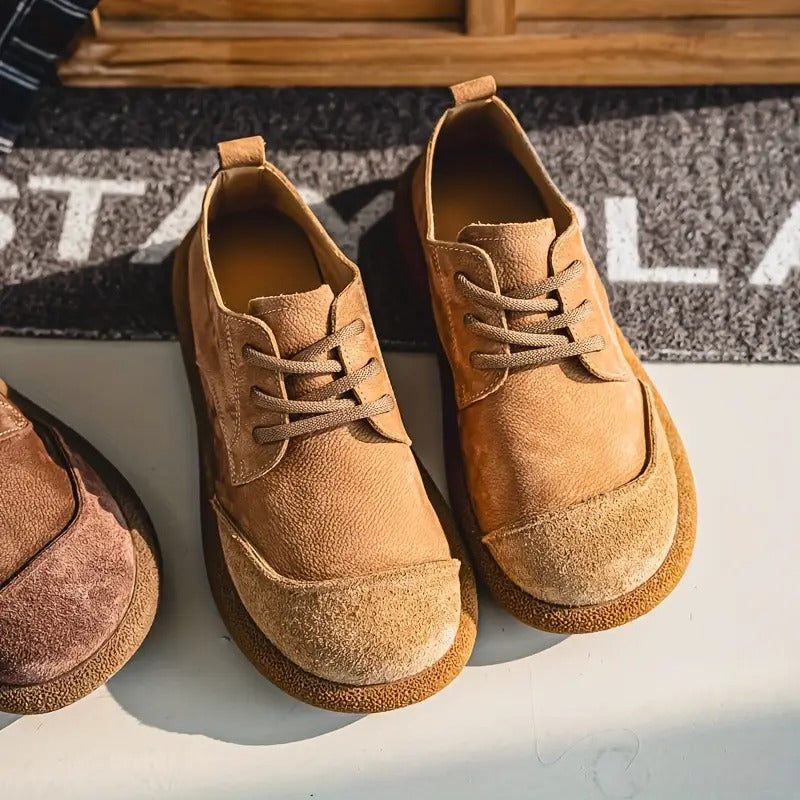 Orthopaedic-inspired leather everyday shoes for women | Valerio -6