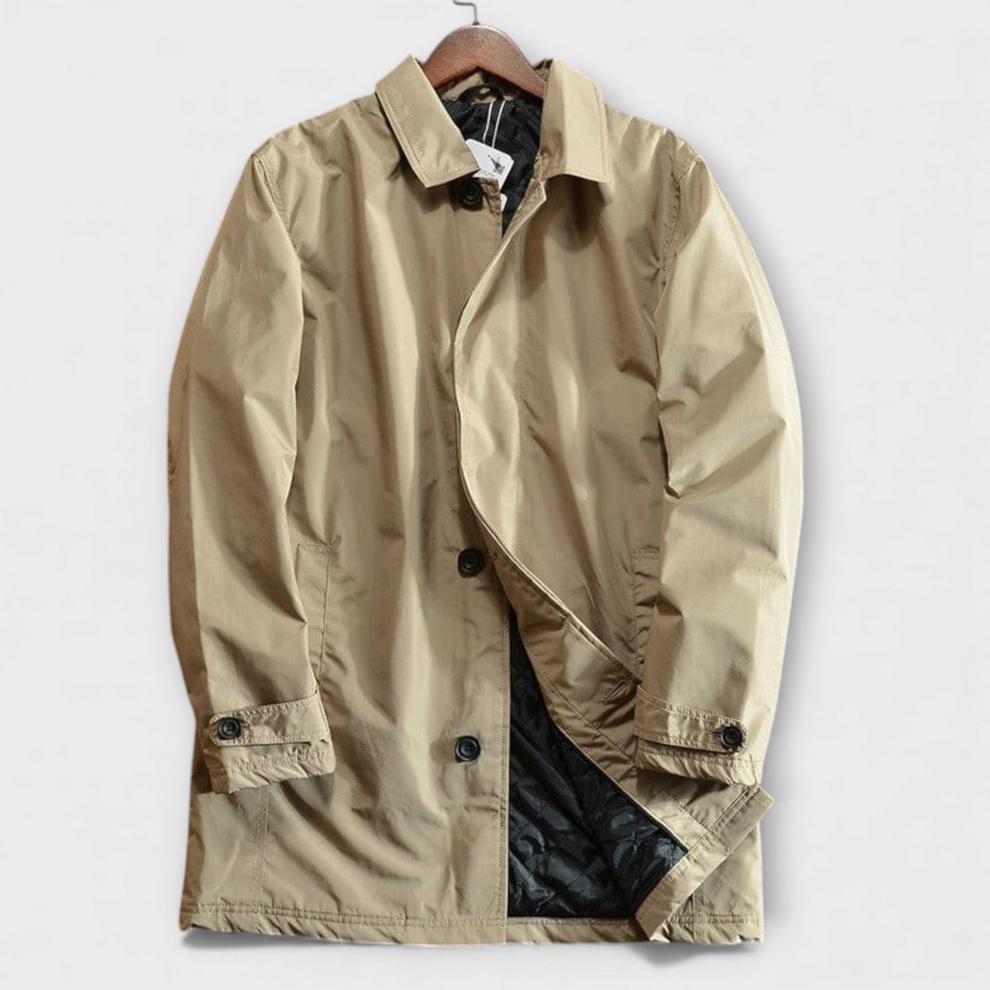Quilted weather-ready everyday trench coat for women | Westvale -1