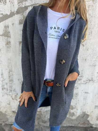 Chic long cardigan for women | Valeria