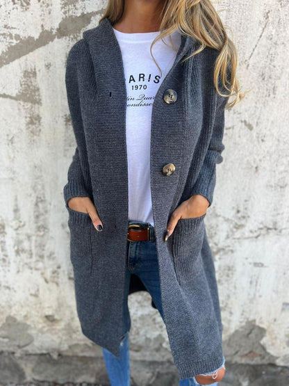 Chic long cardigan for women | Valeria