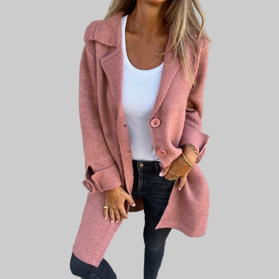 Casual long coat for women | Baylea