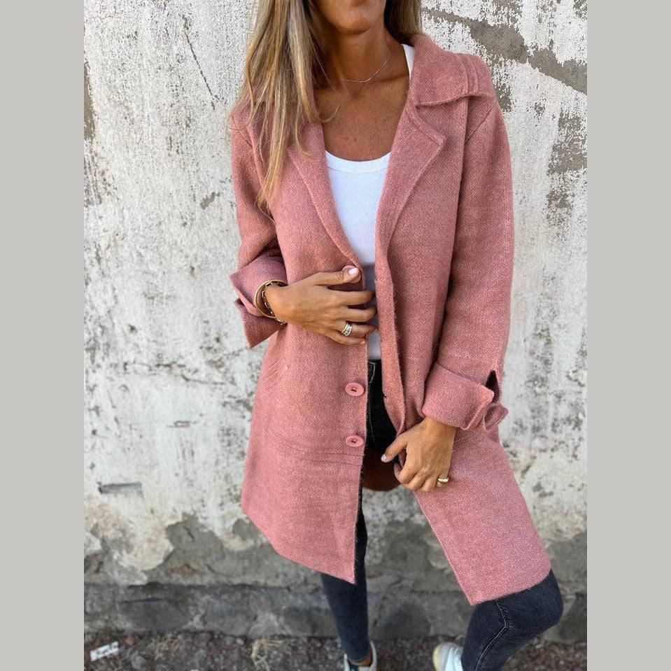 Casual long coat for women | Baylea