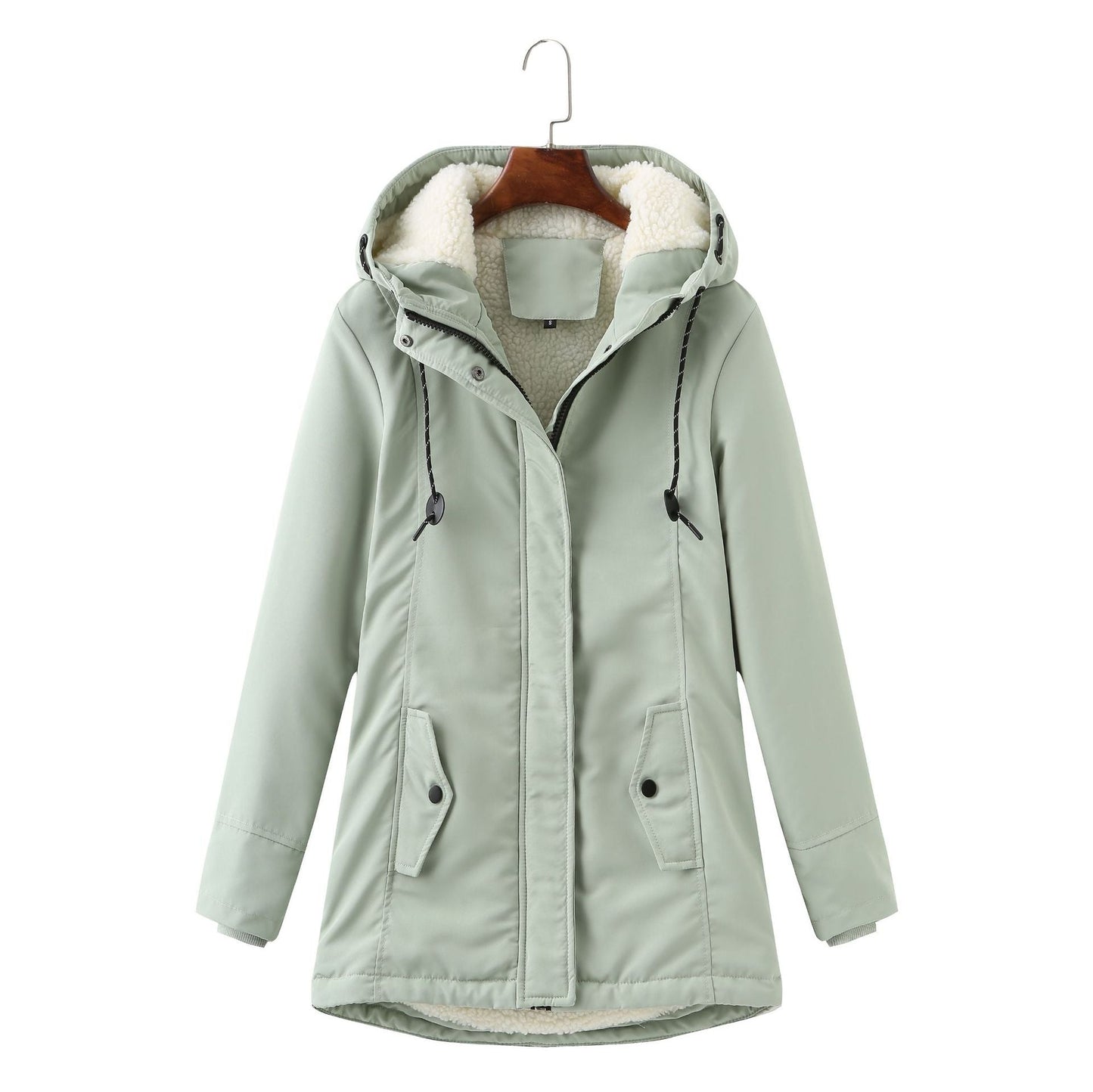 Cosy hooded everyday essential jacket for women | Lyra -3