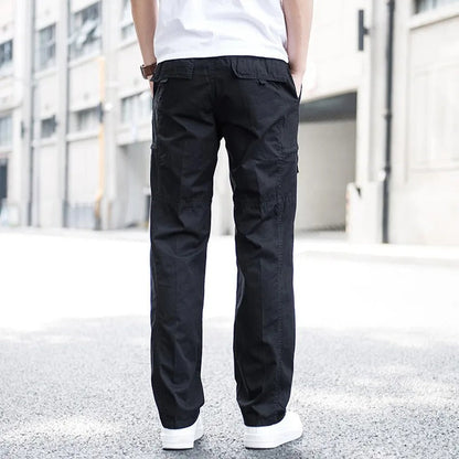 Classic relaxed cargo trousers for men | Hampton -9