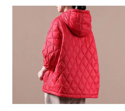 Loose Fit Hooded Winter Puffer Jacket Women| Noctelle