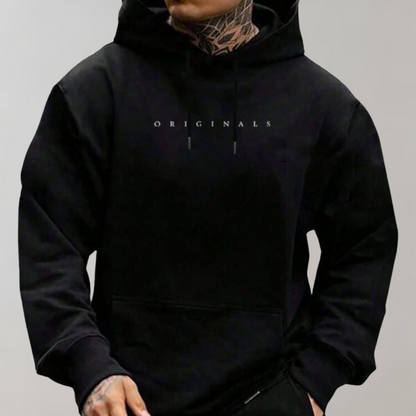 Originals print warm streetwear hoodie for men | Originals -2