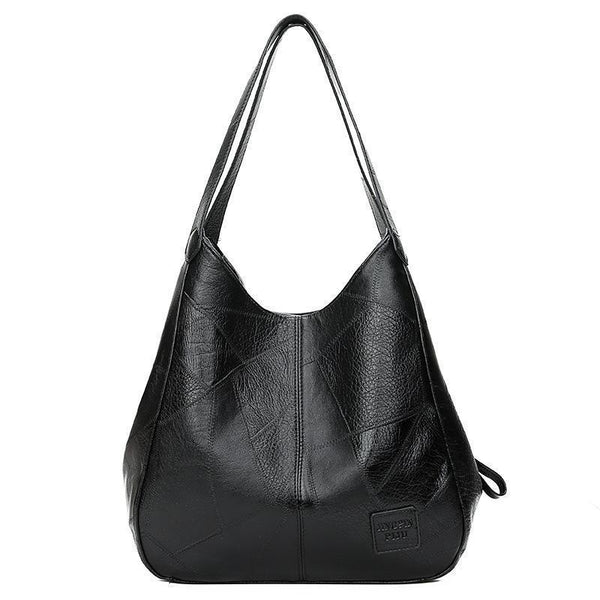Vintage leather shoulder bag for women | Carmen -2