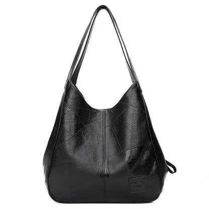 Vintage leather shoulder bag for women | Carmen -2