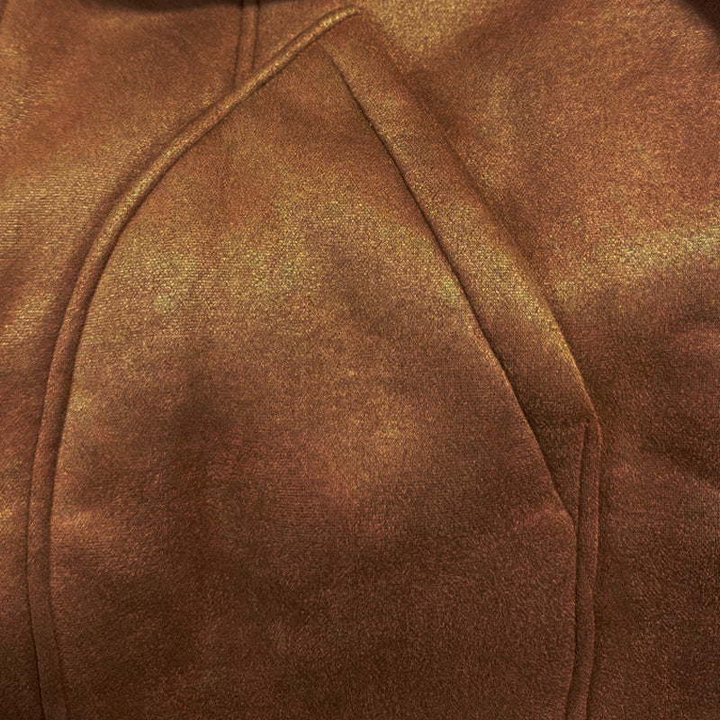 Vintage warm lapel multi-pocket winter coat for men | Lambswool -6