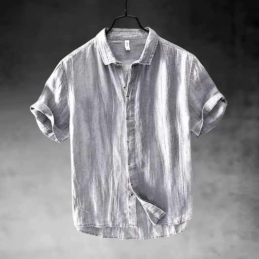 Pacific Linen Short Sleeve Shirt Men| Arvello