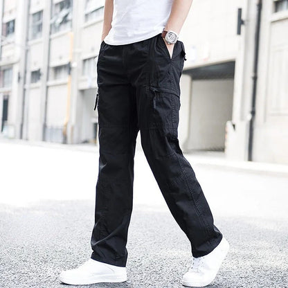 Classic relaxed cargo trousers for men | Hampton -8