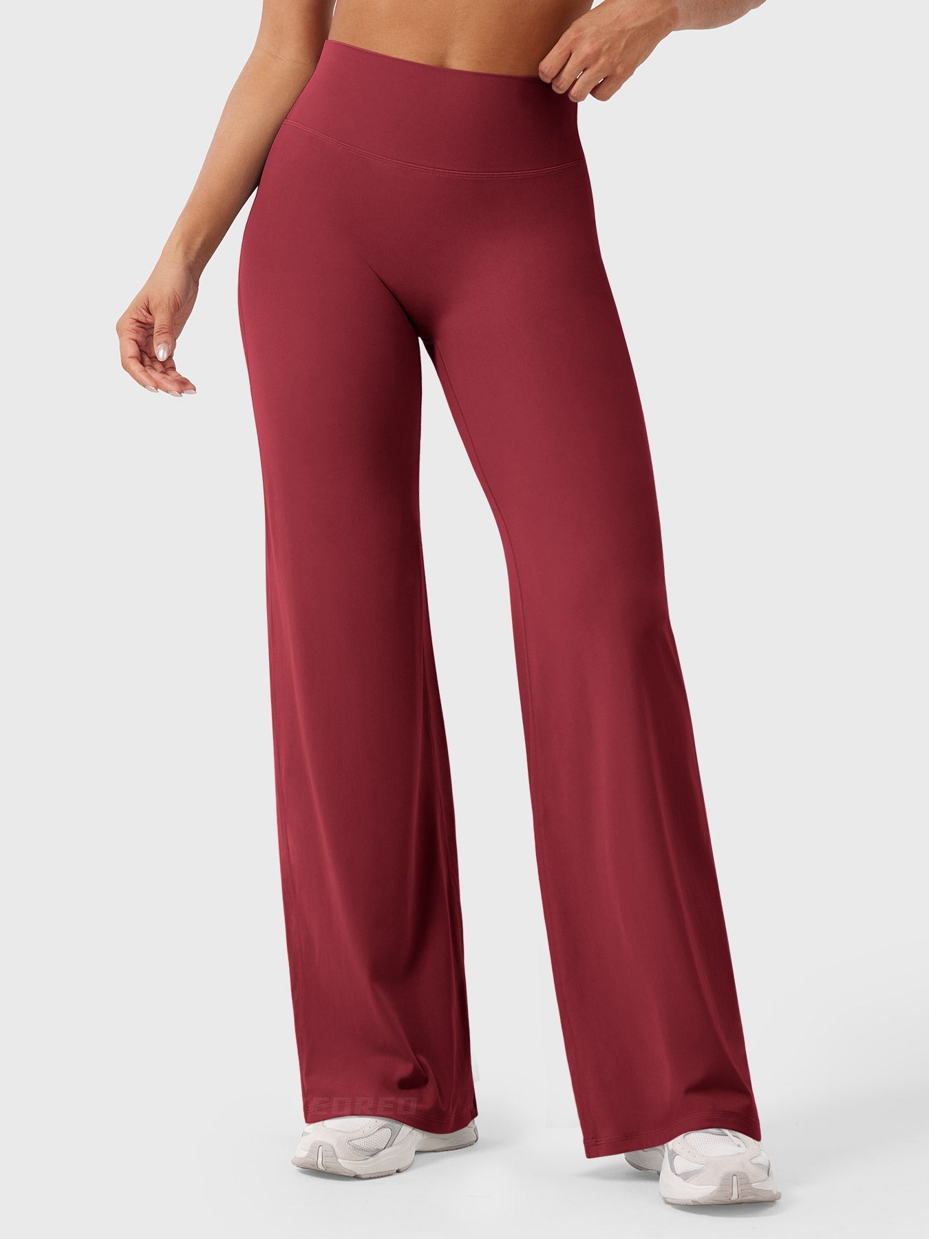 High-Waist Straight-Leg Leggings for Women | Eddiy