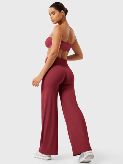 High-Waist Straight-Leg Leggings for Women | Eddiy