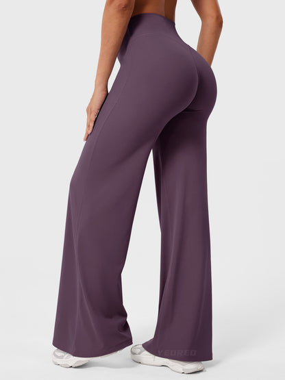 High-Waist Straight-Leg Leggings for Women | Eddiy