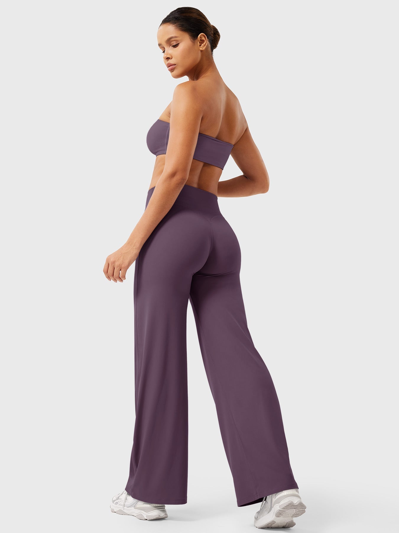 High-Waist Straight-Leg Leggings for Women | Eddiy