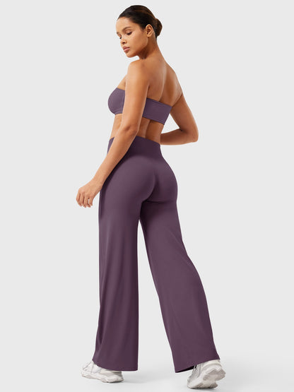 High-Waist Straight-Leg Leggings for Women | Eddiy