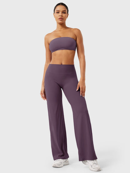 High-Waist Straight-Leg Leggings for Women | Eddiy