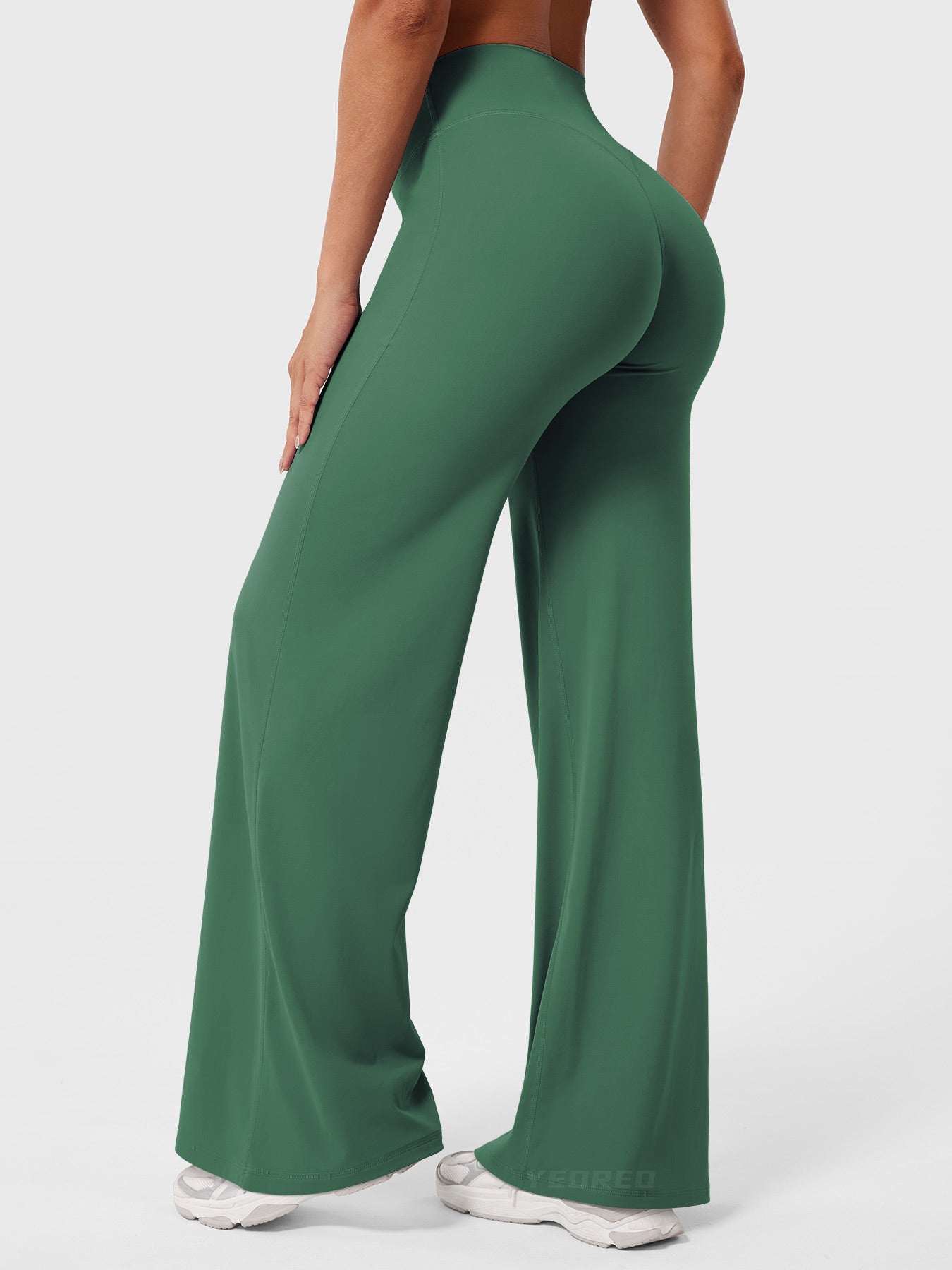 High-Waist Straight-Leg Leggings for Women | Eddiy