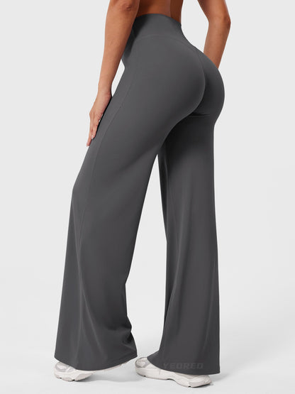 High-Waist Straight-Leg Leggings for Women | Eddiy
