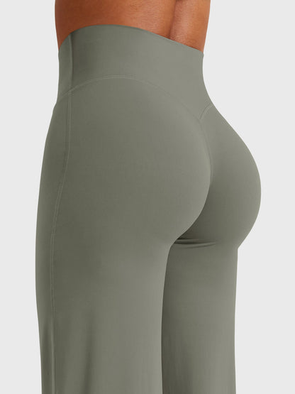 High-Waist Straight-Leg Leggings for Women | Eddiy