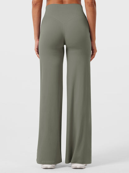 High-Waist Straight-Leg Leggings for Women | Eddiy