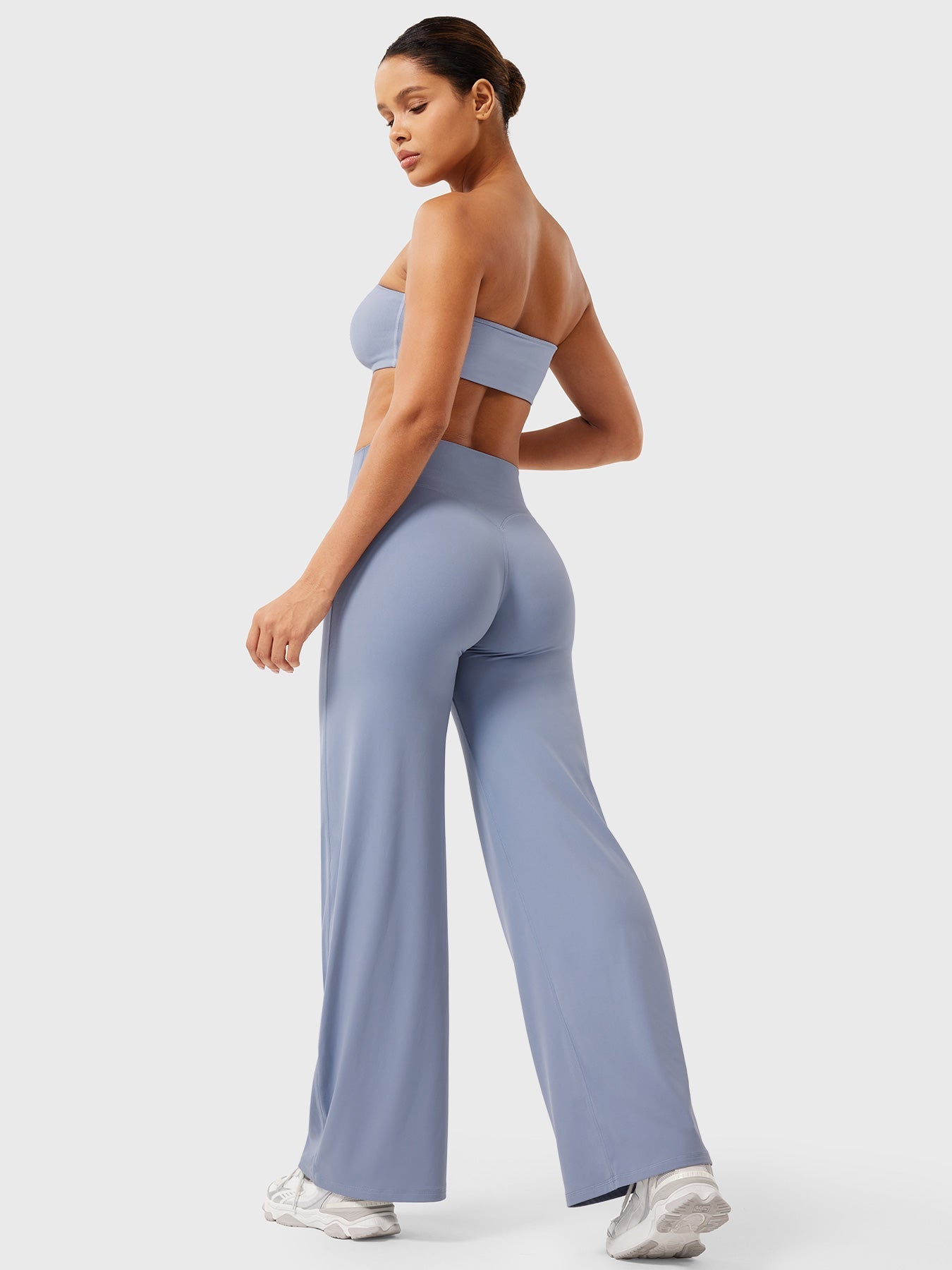 High-Waist Straight-Leg Leggings for Women | Eddiy