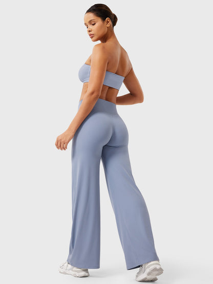 High-Waist Straight-Leg Leggings for Women | Eddiy
