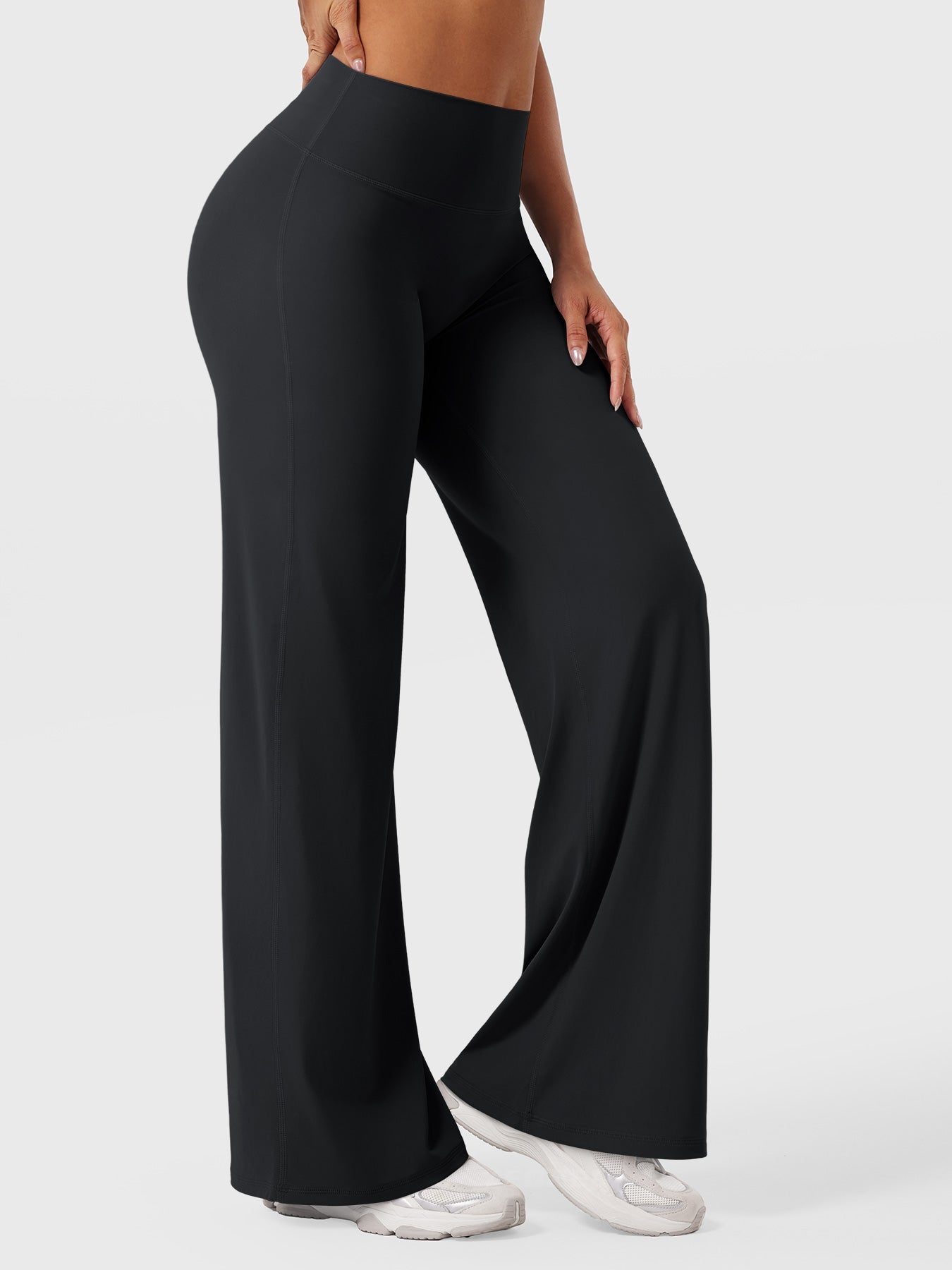 High-Waist Straight-Leg Leggings for Women | Eddiy
